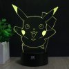 Beling 3D lampa,Pikachu 2, 7 farebná S480