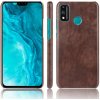 Kožený kryt na Honor 9X Lite - Hnedá