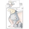 Jerry Fabrics obliečky Disney Dumbo grey 100 x 135 cm 40 x 60 cm