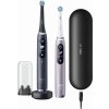 Oral-B iO Series 9 Duo čierna Onyx & Rose Quartz set elektrických zubných kefiek, magnetické, 7 režimov, AI