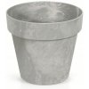 Kvetináč plast sivý Prosperplast 20 cm x 20 x 18 cm
