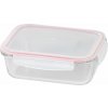 Dóza MagicHome, obdĺžniková, 650 ml, s vekom, Clip
