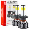 LED žiarovky hlavného svietenia H7 COB 4Side AMiO