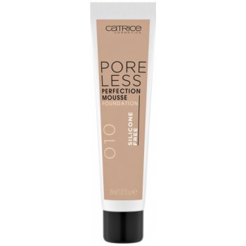 Catrice Poreless Perfection Mousse penový make-up bez silikónu 010 Neutral Nude 30 ml