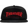 Kšiltovka THRASHER x SPITFIRE Snapback Black