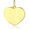 Olivie Strieborný prívesok SRDCE GOLD 8078 Ag 925; ≤2 g.