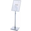 Prezentačná / informačná tabuľa Rocada BS0706S, na výškovo nastaviteľnom stojane, pre formát A3