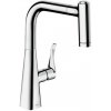 Hansgrohe M71 - Drezová batéria Metris s výsuvnou spŕškou, sBox, EcoSmart, chróm - 73823000