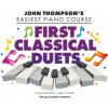 First Classical Duets John Thompson's Easiest Piano Course 11 Easy Favorites for 1 Piano 4 Hands