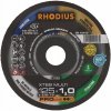 RHODIUS X2 KOTÚČ 125x1,0x22,23 OCEĽ, HLINÍK, PVC, BETÓN