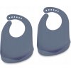 Silikónový podbradník Relaxdays, modrý, 2 ks