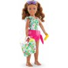 Bábika Mélody Beach Set Corolle Girls s dlhými hnedými vlasmi 28 cm 5 doplnkov od 4 rokov