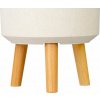 Kvetináč Strend Pro, farba White Weath Finish, 24,5x24,5x31 cm
