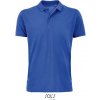 SOL´S PLANET / Pánska polokošeľa z bio bavlny - royal blue 5XL