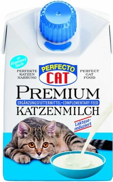 Perfecto Cat prémiové mléko pro kočky 200 ml