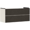 Hansgrohe Xevolos E - Umývadlová skrinka, 118x58x48 cm, 2 zásuvky, matná béžová/textilná tmavá sivá 54185660