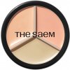 The Saem Cover Perfection Triple Pot Concealer Trojitý korektor v palete 03 Correct Up Beige 13,5 g