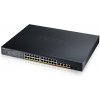 Zyxel XMG1930-30HP, 24-port 2.5GbE Smart Managed Layer 2 PoE 700W 22xPoE+/8xPoE++ Switch with 4 10GbE and 2 SFP+ Uplink