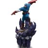 Soška Iron Studios Deluxe BDS Art Scale 1/10 Marvel: Infinity Gauntlet Diorama - Captain America