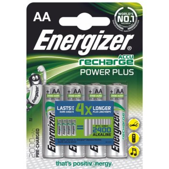 Energizer Power Plus AA 2000mAh 4ks 7638900417012