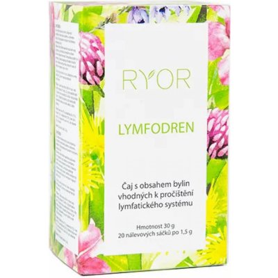 Ryor čaj LYMFODREN 20 x 1,5 g