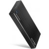 AXAGON EEM2-GTR, USB-C 3.2 Gen 2 - M.2 NVMe SSD kovový THIN RIB box Axagon