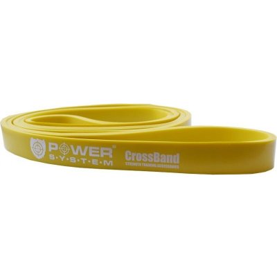 Power System Posilňovacia guma CROSS BAND žltá level 1 (4 - 25 kg)