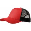 Šiltovka MALFINI Trucker 5P - červená