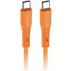 Forcell C344 QC4.0 PD 3A 60W USB-C/USB-C oranžový