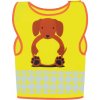 Korntex vesta FUN reflexní dětská COT76FUNYah100-hi vis yell Žlutá fluorescent/pes