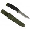 Nôž outdoorový s pevnou čepeľou MORAKNIV ARMY Companion MG Stainless Steel - zelený