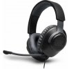 JBL Quantum 100 káblové herné slúchadlá s mikrofónom, čierne, EU