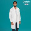 Giblor's SAM laboratórny plast pánsky i dámsky Slim Fit biely 4XL