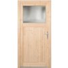 PANTO Drevené vedľajšie vchodové dvere NET-501 prírodný smrek, 88 x 198 cm, P