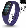 Luxria SmartWatch M5 Pro Music - Inteligentný náramok Farba: Fialová so vstavaným reproduktorom a prehrávačom