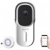 iGET HOME Doorbell DS1 White + Chime CHS1 White