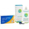 Alcon Air Optix Night & Day Aqua (6 šošoviek) + Solunate Multi-Purpose 400 ml s puzdrom Dioptrie: 5.5, Zakrivenie: 8.6, Priemer: 13.8