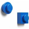 Magnetky, 2 rôzne tvary, LEGO, modré