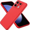 VSETKONAMOBIL 69828 RUBBER Ochranný kryt pre Xiaomi Redmi Note 13 Pro 5G / Xiaomi Poco X6 5G červený