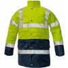 Ardon H8911 HI VIZ Reflexná zimná bunda žltá modrá