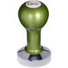 Buna café tamper, kov, zelený, SP, 58.55 mm, nerez lesk, plochý