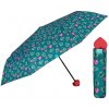 Perletti 26233 fantasia heart deštník dámský skládací fialový