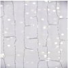 Eurolamp | LED Vonkajší vianočný záves CURTAIN 480xLED/8,4W/230V 3x3 m IP44 studená biela | EU0192