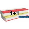 MPO MEMORY COMFORT EXTRA vysoký pamäťový matrac 1+1 90x200 cm Prací poťah Medico