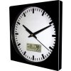 Nástenné hodiny MPM, 2633.90 - čierna, 26cm
