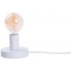 Rabalux 6570 stolové svietidlo Bowie 1x60W | E27 - káblový spínač, biela
