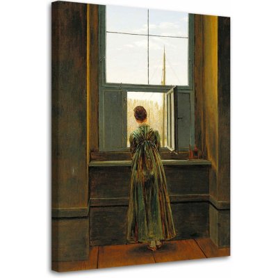 Gario Obraz na plátne Žena pri okne - Caspar David Friedrich, reprodukcia  Rozmery: 40 x 60 cm od 33,92 € - Heureka.sk
