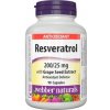 Webber Naturals Resveratrol Extrakt z hroznových jadierok 90 kapsúl