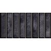 OBKLAD EL BARCO DOMINO DENIM BLACK GLOSSY 15X30 cm 1m2