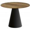 Okrúhly jedálenský stôl PINETO dub /čierna viac farieb Dub pradávny